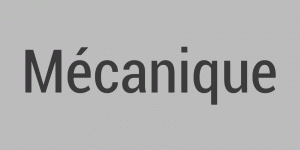 Mécanique générale
